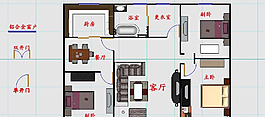 农村房屋3室2厅设计图