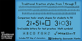 公司传统的分数的字体