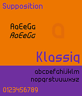 klassiq NBP字体