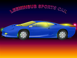 卡通汽车ppt下载