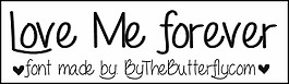 lovemeforever字体