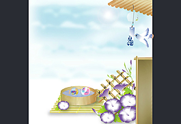 卡通小屋子