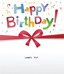 生日快乐03矢量元素