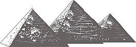 向量的埃及金字塔