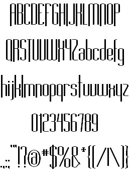 长酷字体