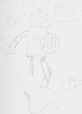 补锅匠MakerBot吉祥物