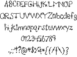 mandersticktock字体