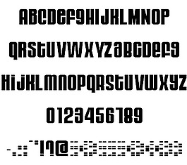穆格字体