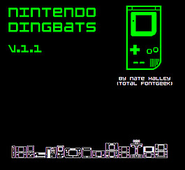 任天堂NBP Dingbats字体