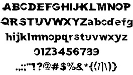 MAC和西德尼字体