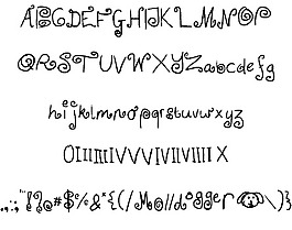 注3字体写