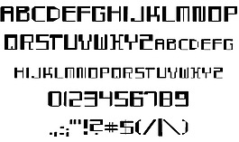 五月天的字体