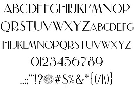 nadall字体