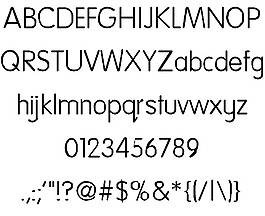 全国第一个字体的字体