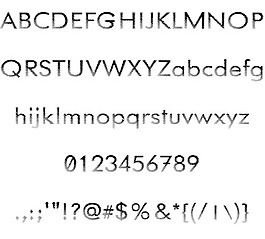 需要戴眼镜吗？字体