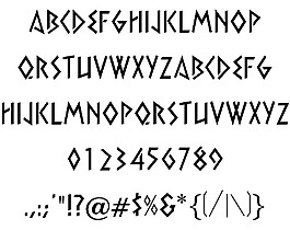 nk138字体