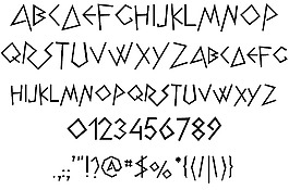 nk128字体