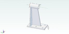 一些机器的树干
