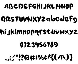 罂粟AOE字体
