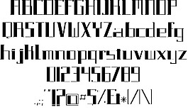 paralela字体