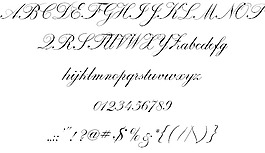 regencyscriptflf字体