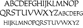 方形字体