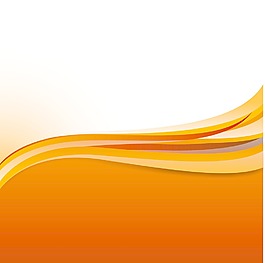 橙色背景抽象的波浪