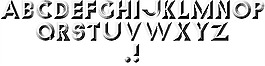 混响的字体