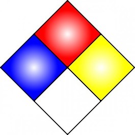 NFPA 704火钻夹艺术