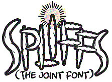 大麻烟卷的字体