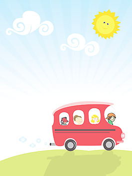 夏令营的插画壁纸