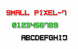 小pixel7字体