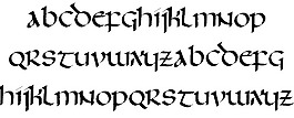 汤姆森安色尔字体的字体