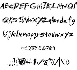 藏族beefgarden AOE字体