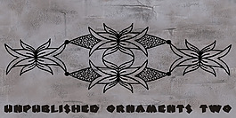 两个未发表的装饰字体