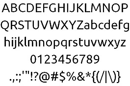 Ubuntu字体
