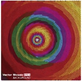 密集的动态拼接的背景03矢量