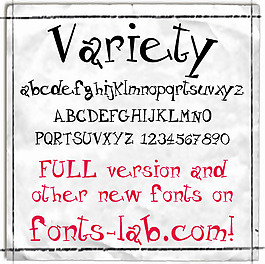 variety_free-version字体