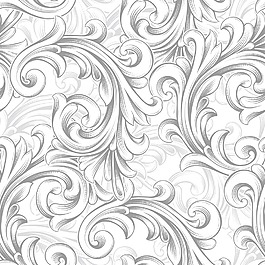 与老式的花朵图案矢量元素