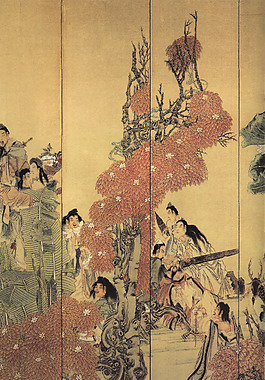 水墨中国画人物