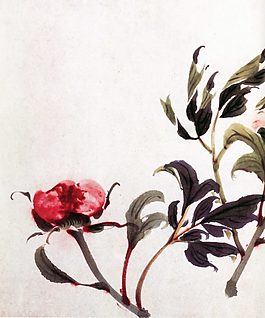 中国水墨花卉