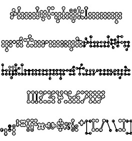 星期三的字体