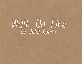 walkonfire字体