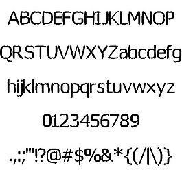 wormfont字体