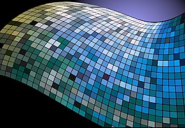 数字空间矢量背景