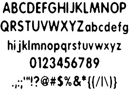 whoosit字体