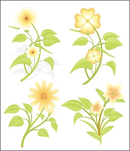 组矢量的花