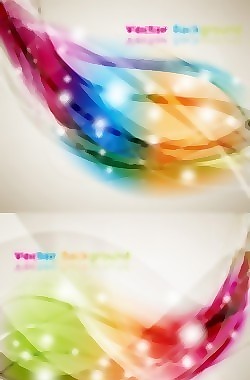 出色的动态效果背景矢量