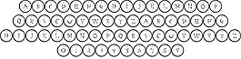 101。钟面的字体