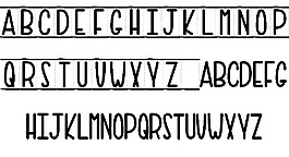 字体
